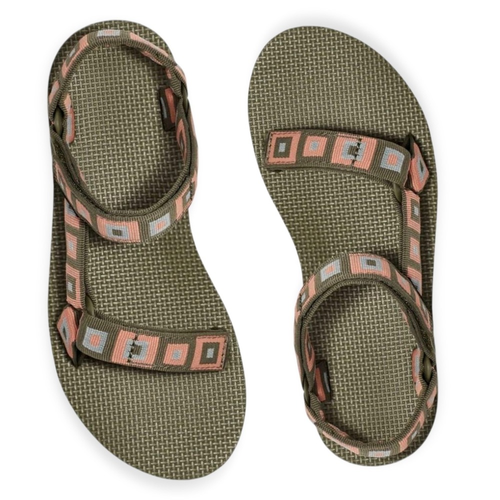 TEVA Midform Universal - Retro Squares Unwind - Womens Size 8